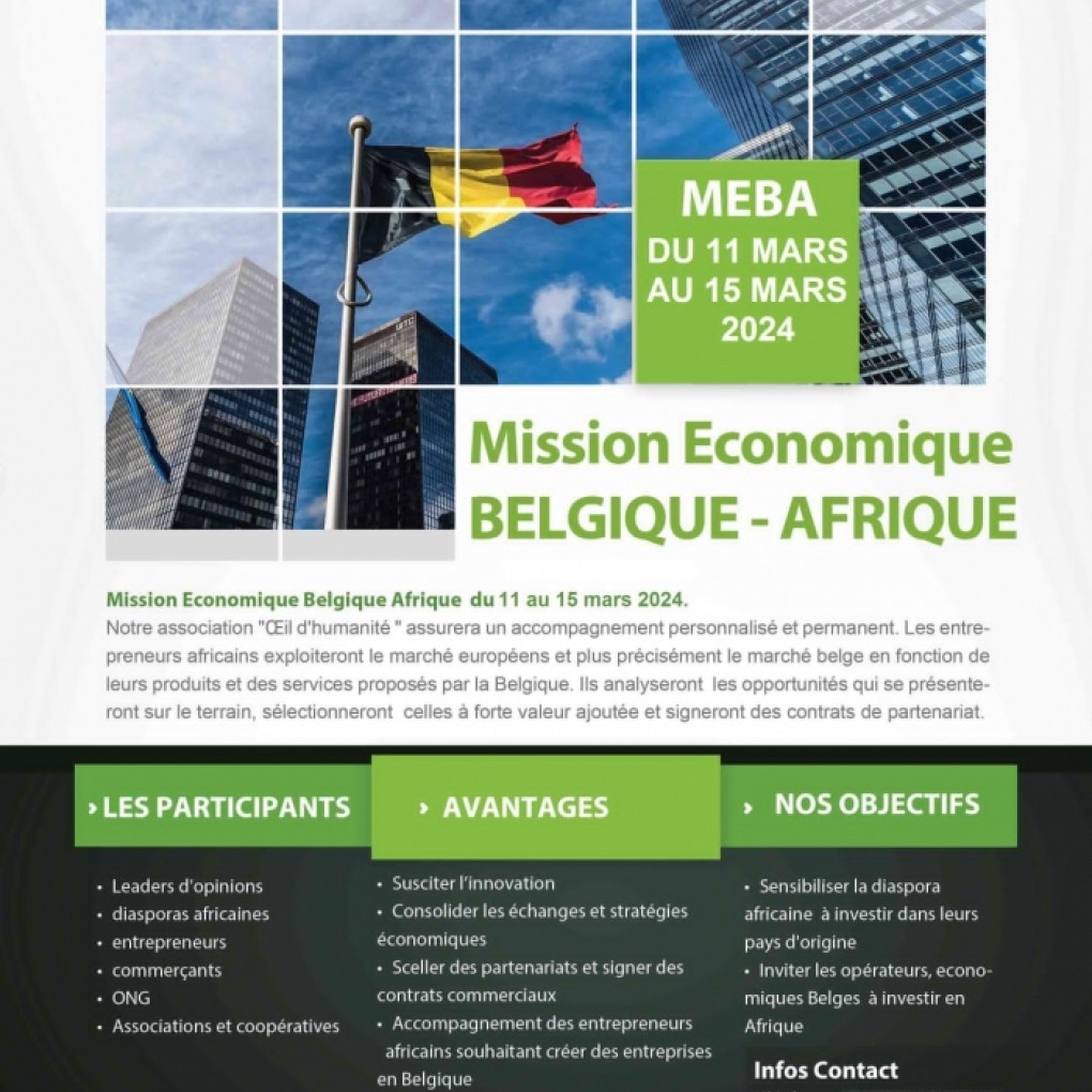 Mission Économique  Belgique-Afrique ‘MEBA’’