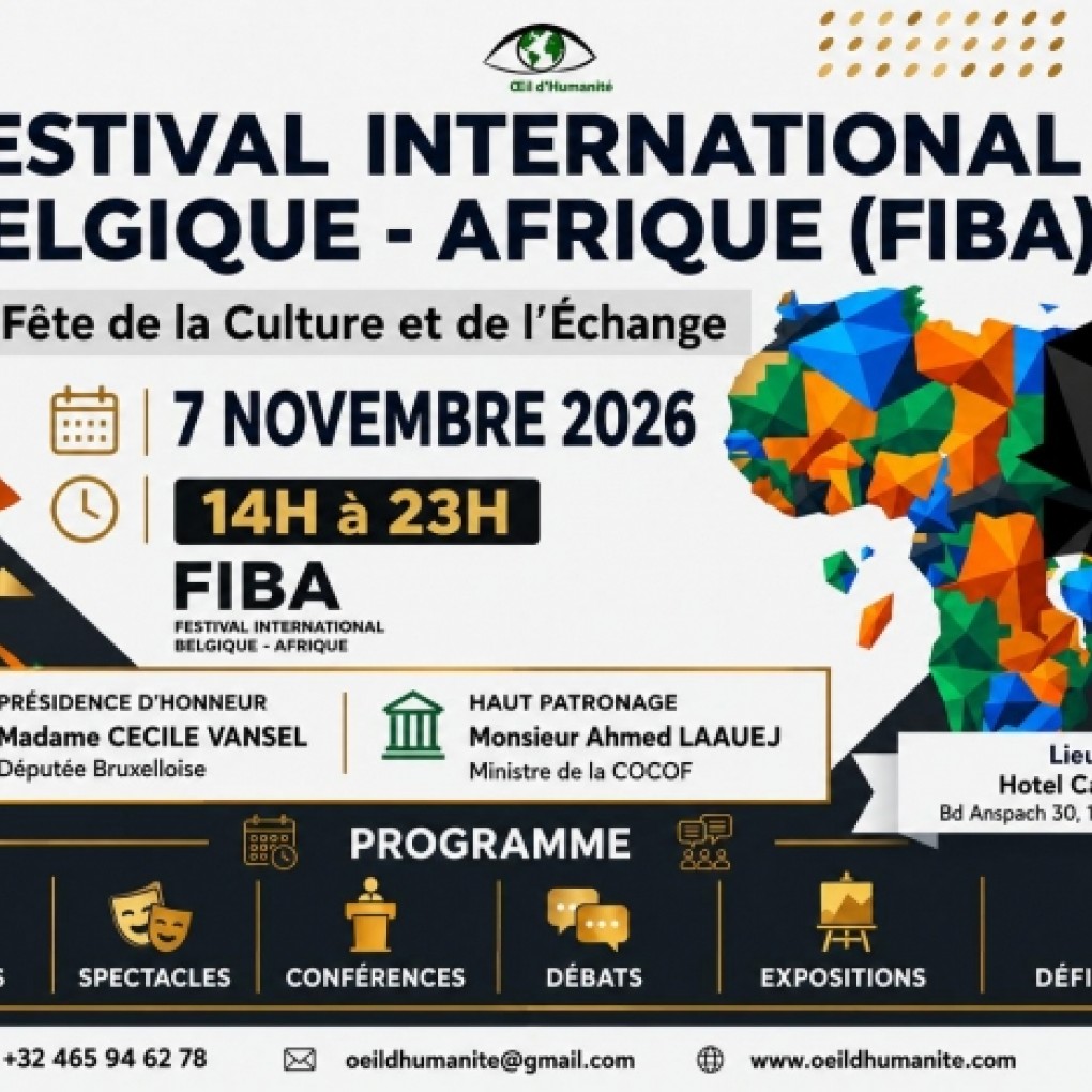 FESTIVAL INTERNATIONAL BELGIQUE-AFRIQUE (FIBA) 2026